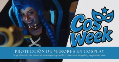 protección de menores en cosplay