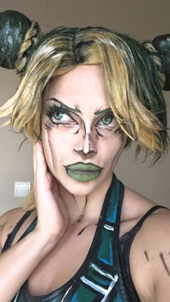 Maquillaje de rasgos - Wolftka