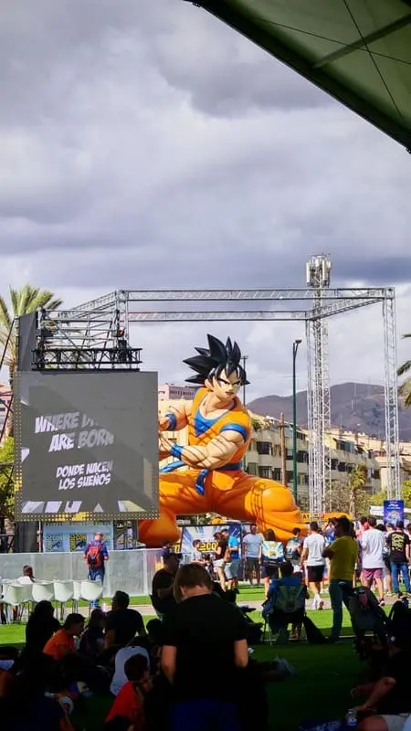 San Diego Comic Con Malaga 2025 - Figura de Son Goku