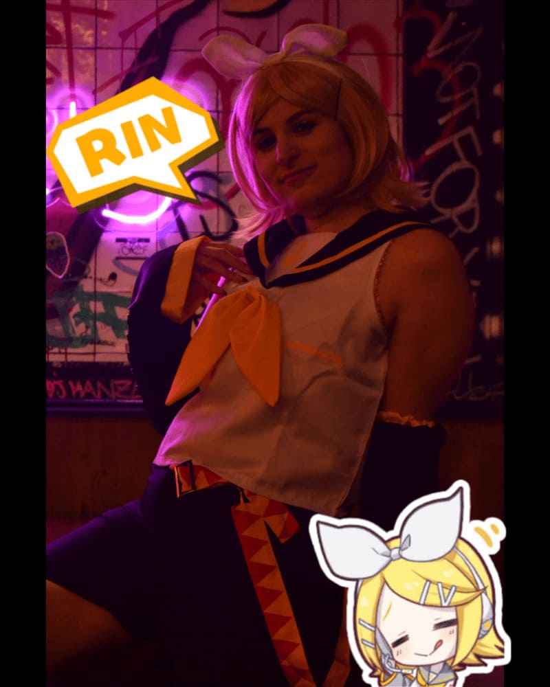 Rin Kagamine (Vocaloid) - Fotografía por Helem