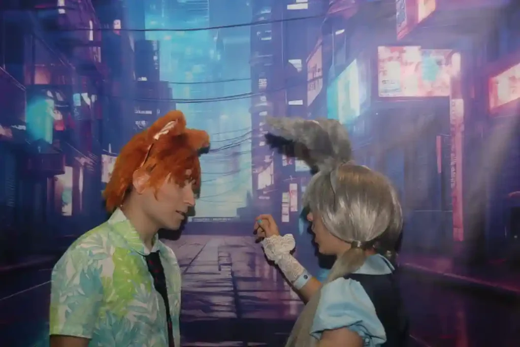 Nick Wilde y Judy Hopps (Zootopia) – Fotografía por Fedemanitas