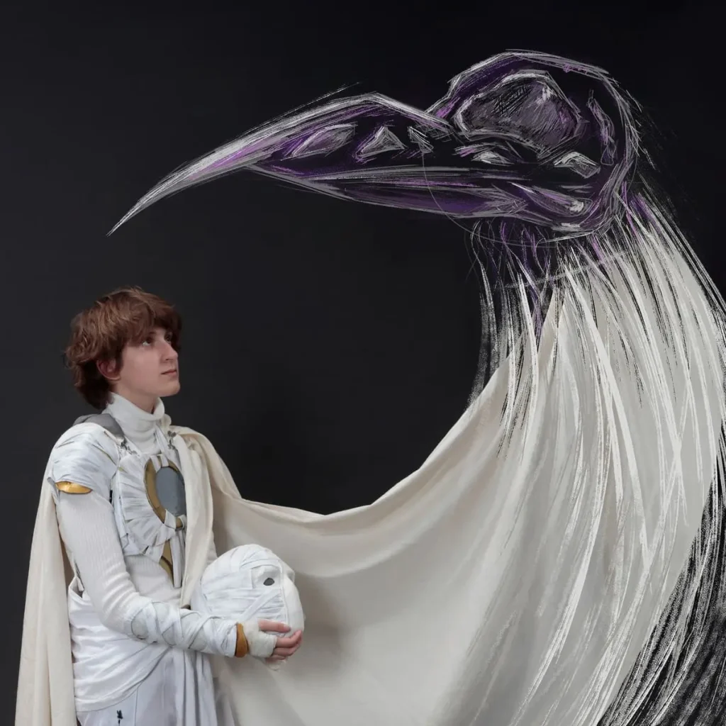 Moon Knight & Mr. Knight (Moon Knight) - Fotografía por Mariafbasses