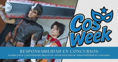responsabilidad en concursos de cosplay