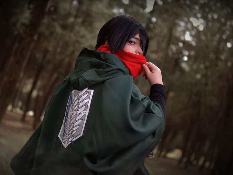 Mikasa (Ataque a los Titanes) - Fotografía por Álvaro VM