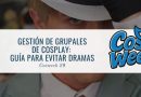Gestión de grupales de cosplay