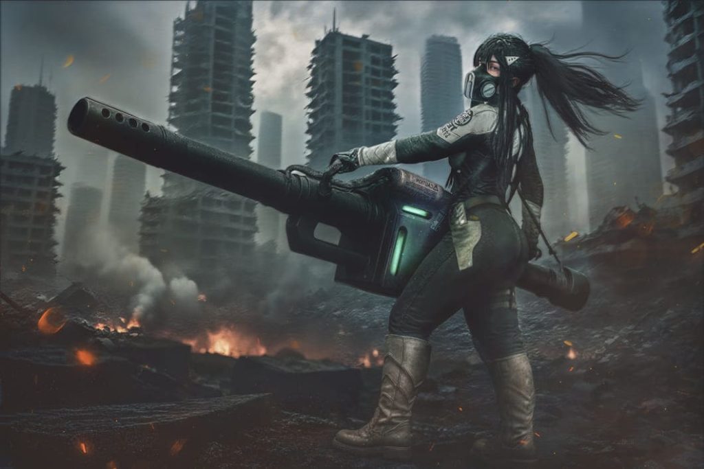 Mina Ashiro (Kaiju No. 8) — Fotografía por Sangora Cosplay y Edición por Yoko Kyuketsuki Photo