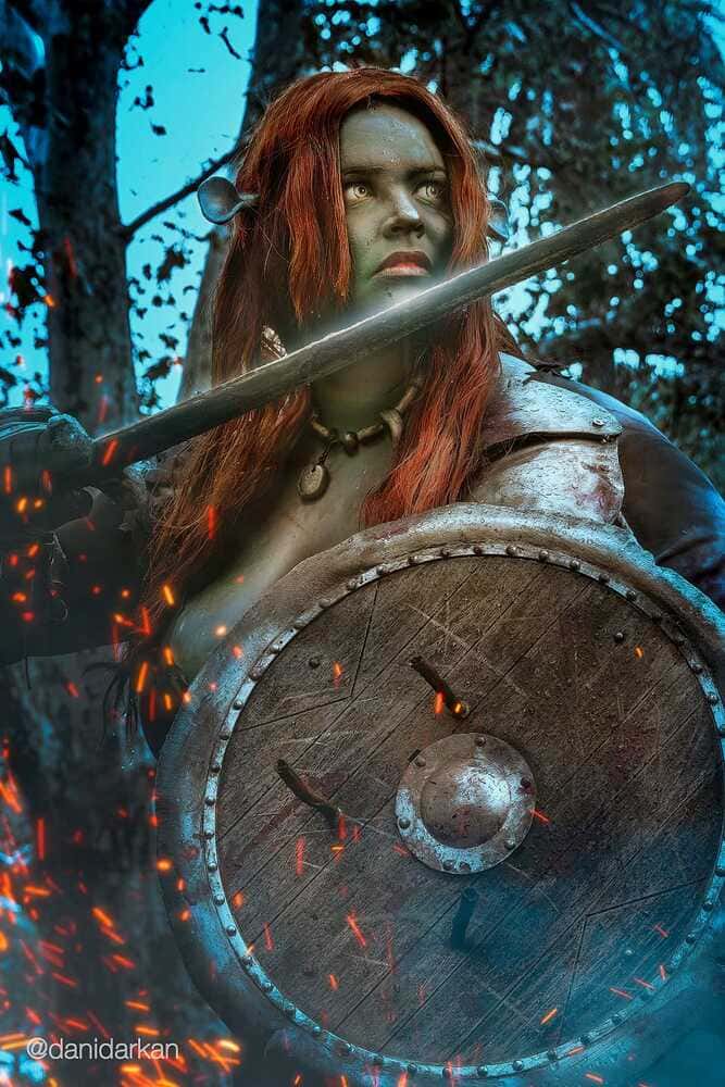 Fiona Warrior (Shrek) - Danidarkan - Fotografía por SKV Studios