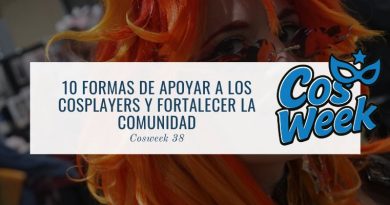 apoyar a los cosplayers