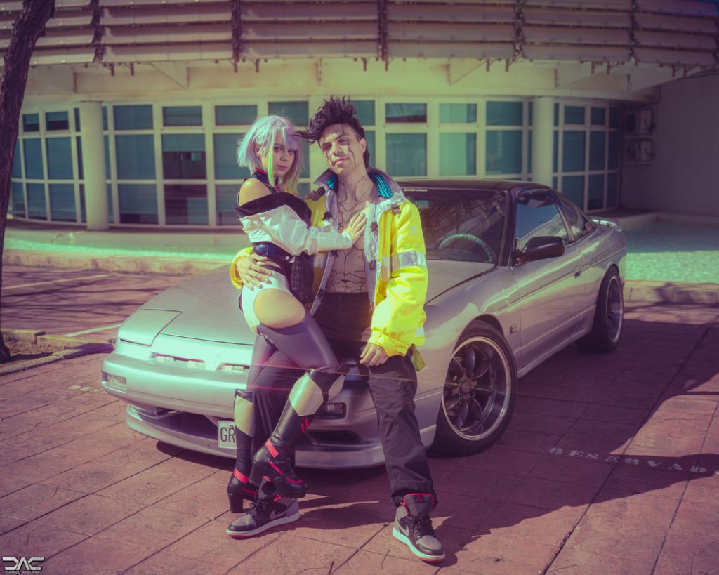 Lucy y David (Cyberpunk: Edgerunners) - Star Twins - Fotografía por Daniel Atalaya