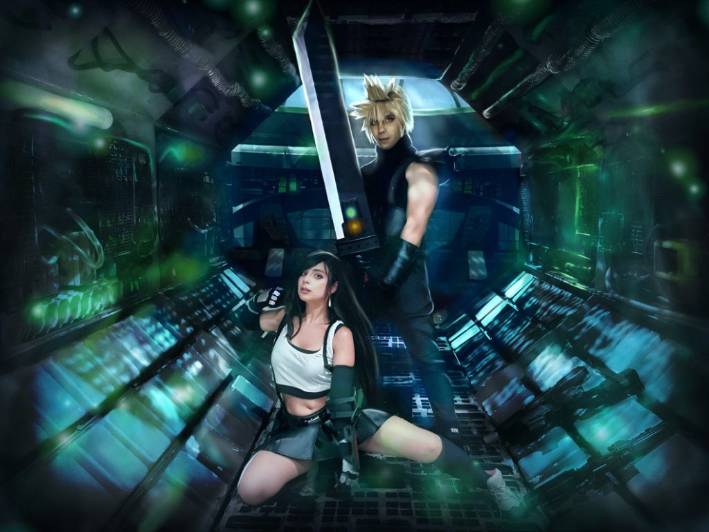 Tifa Lockhart y Cloud Strife (Final Fantasy VII) - Star Twins